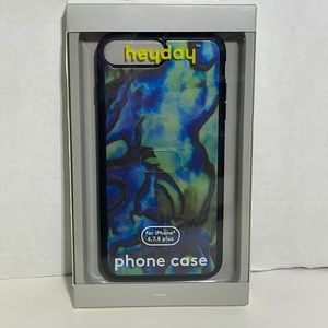 Heyday Blue & Green Marbled iPhone 6,7,8 Plus Phone Case